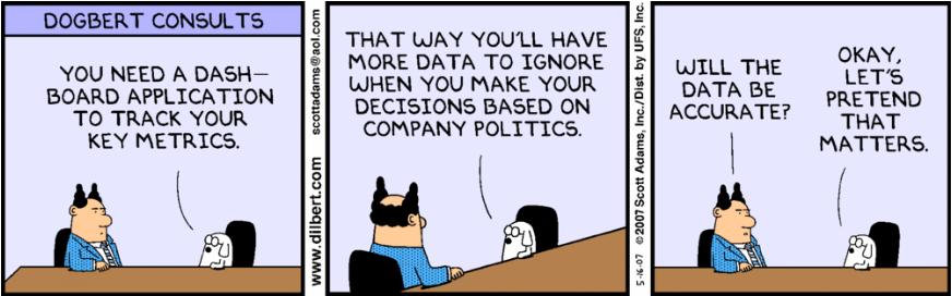 Dilbert politics